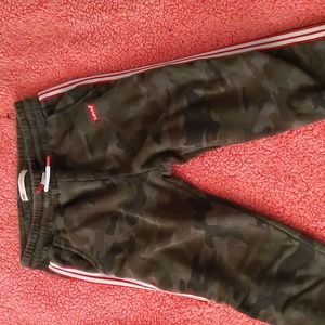 Girls Large jogger camouflage
